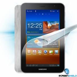 Schutzfolie Screenshield Bildschirm + Carbon skin (Silber) für Samsung Galaxy Tab 7.0 Plus (P6200) - Anleitung