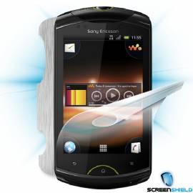 Benutzerhandbuch für Schutzfolie Screenshield Bildschirm + Carbon skin (Silber) für Sony Ericsson Walkman Live mit (WT19i)