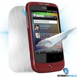 PDF-Handbuch downloadenSchutzfolie Screenshield Bildschirm + Carbon skin (Silber) für das HTC Wildfire