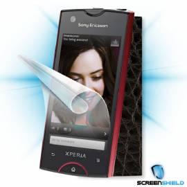 Bedienungsanleitung für Schutzfolie Screenshield Bildschirm + Carbon skin (Kunstleder) für Sony Ericsson Xperia Ray (ST18)