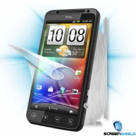 Schutzfolie Screenshield Bildschirm + Carbon skin (Silber) für HTC EVO 3D Bedienungsanleitung