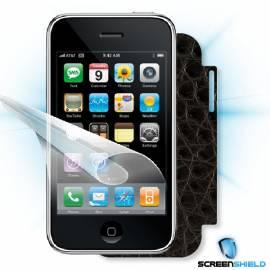 Schutzfolie Screenshield Bildschirm + Carbon skin (Kunstleder) für Apple iPhone 3GS - Anleitung