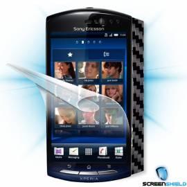 Bedienungshandbuch Schutzfolie Screenshield Bildschirm + Carbon skin (schwarz) für Sony Ericsson Neo (MT15i)