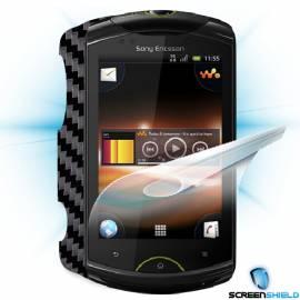 Bedienungsanleitung für Schutzfolie Screenshield Bildschirm + Carbon skin (schwarz) für Sony Ericsson Walkman Live mit (WT19i)