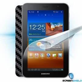 Bedienungshandbuch Schutzfolie Screenshield Bildschirm + Carbon skin (schwarz) für Samsung Galaxy Tab 7.0 Plus (P6200)