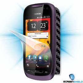 PDF-Handbuch downloadenSchutzfolie Screenshield Bildschirm + Carbon skin (schwarz) für Nokia 701