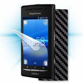 Benutzerhandbuch für Schutzfolie Screenshield Bildschirm + Carbon skin (schwarz) für Sony Ericsson Xperia X 8 (E15)