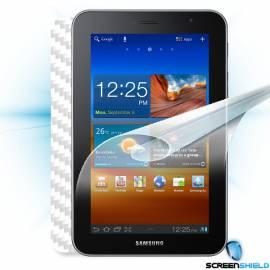 Benutzerhandbuch für Schutzfolie Screenshield Bildschirm + Carbon skin (weiss) für Samsung Galaxy Tab 7.0 Plus (P6200)