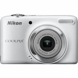 Benutzerhandbuch für Kamera Nikon Coolpix L25 weiß