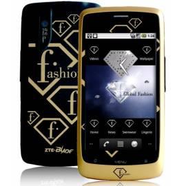 Handbuch für Handy ZTE Blade FashionTV Edition schwarz-gold