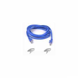 Benutzerhandbuch für BELKIN PATCH UTP CAT5e 10m Kabelaufwand montiert (A3L791b10M-BLU) blau