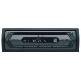Datasheet Auto Radio Sony CDX-S2050, CD