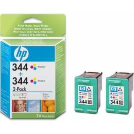 Tintenpatrone HP keine 344-3collor-Tinte. Kartusche, 2er Pack, C9505A (C9505EE) rot/blau/gelb