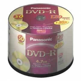 Ihre Aufnahmemedium ist ein PANASONIC DVD-R Disk-LM-RS120NE50
