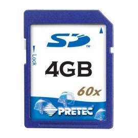 PRETEC 4 GB SecureDigital (60 X) Bedienungsanleitung
