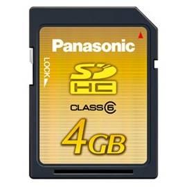 Panasonic RP Speicherkarte SD SD-V04GE1-K, 4 GB