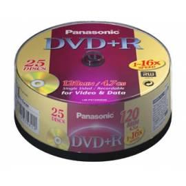 Ihre Aufnahmemedium ist ein PANASONIC DVD + R Disk-LM-PS120NE25