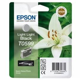 Tintenpatrone für EPSON T0599, 13ml (C13T05994010) grau Gebrauchsanweisung