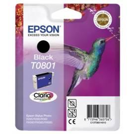 Tinte Nachfüllen EPSON T0801, 7ml schwarz (C13T08014010)