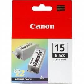 Bedienungsanleitung für Tintenpatrone CANON BCI-15Bk Twin (8190A008) schwarz