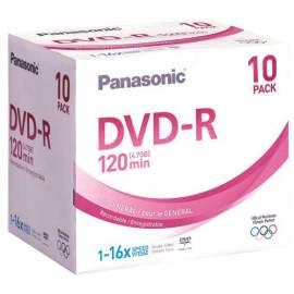 Ihre Aufnahmemedium ist eine PANASONIC DVD-R-Disc LM-RF12NE10P