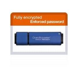 USB-flash-Disk KINGSTON DataTraveler Vault 8GB USB 2.0 EN (DTVP / 8GB) blau
