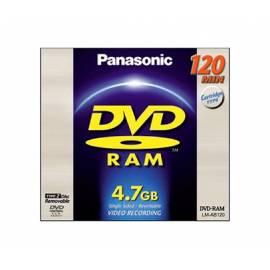 Ihre Aufnahmemedium ist ein PANASONIC DVD-RAM-Datenträger LM-AB120LE