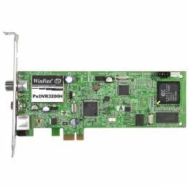 TV digital + analog PCIe TVtuner, HW MPEG karta LEADTEK DVR3200H