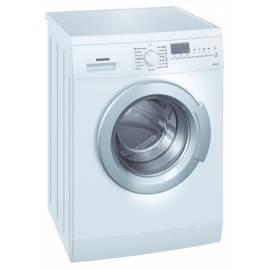 die Waschmaschine SIEMENS WS 10 X 461 BY Gebrauchsanweisung