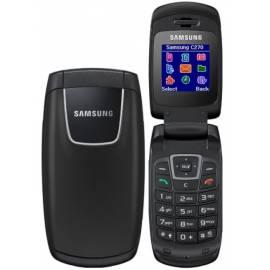 Benutzerhandbuch für SAMSUNG SGH-C270 Handy schwarz