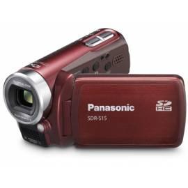 Benutzerhandbuch für Videokamera PANASONIC SDR-S15EP-T Wein Wein