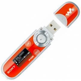 Bedienungsanleitung für SONY NWZB142FD MP3-Player.CEW-Orange