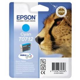 Bedienungsanleitung für Tinte EPSON T0712, 6ml (C13T07124010) blau