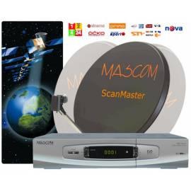 MASCOM mit Satelliten-1101S/80SM2 Silber + motor