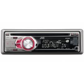 CD Auto Radio JVC KD-R402S Silber