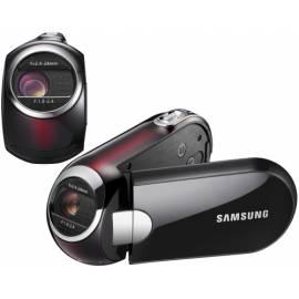 Handbuch für Camcorder SAMSUNG SMX-C14R schwarz/rot