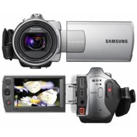 Camcorder SAMSUNG SMX-K44S Silber Gebrauchsanweisung